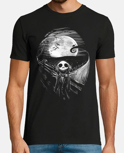 T-shirt Pumpkin King - The Scream