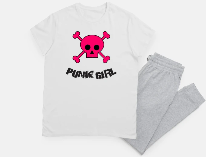 Pyjama punk girl