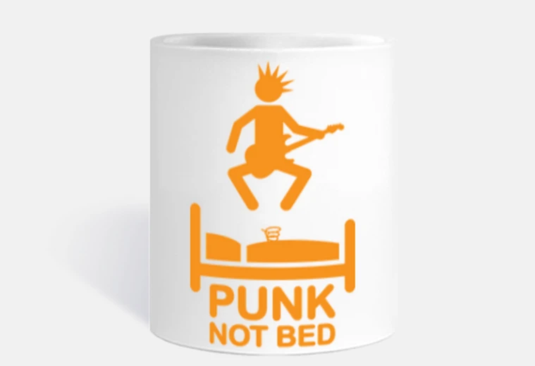 Cup punk not bed