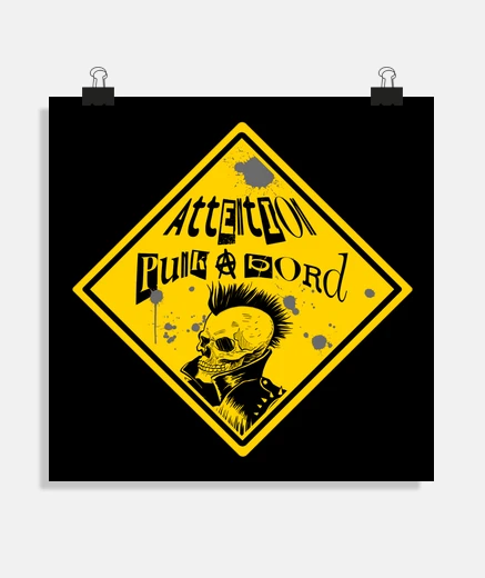 Poster punk on board