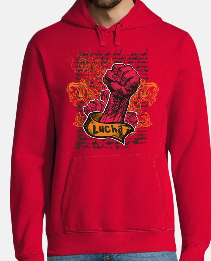 Sudadera Puño lucha obrera