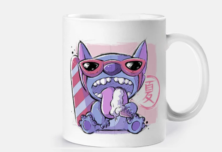 Taza puntada de verano