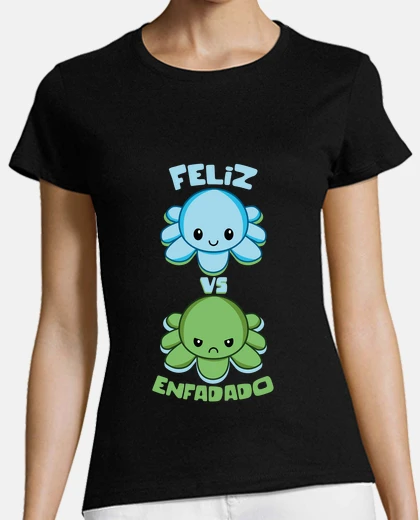 Playera Pupito Feliz vs Enfadado
