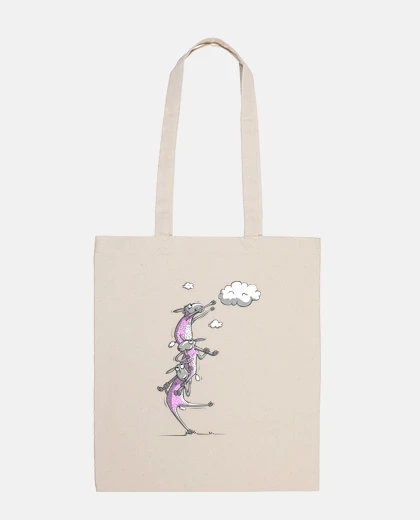 Bag pure wool cloud