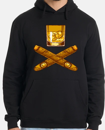 Sudadera Puros Tabaco y Whisky