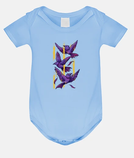 Kids purple birds