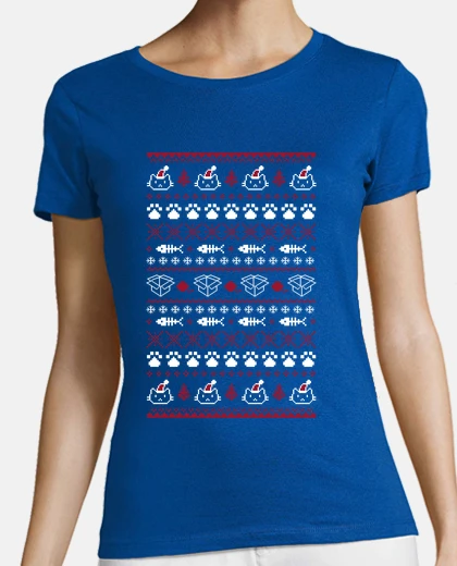 Playera Purrfect Christmas