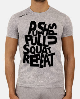 push pull squat repeat