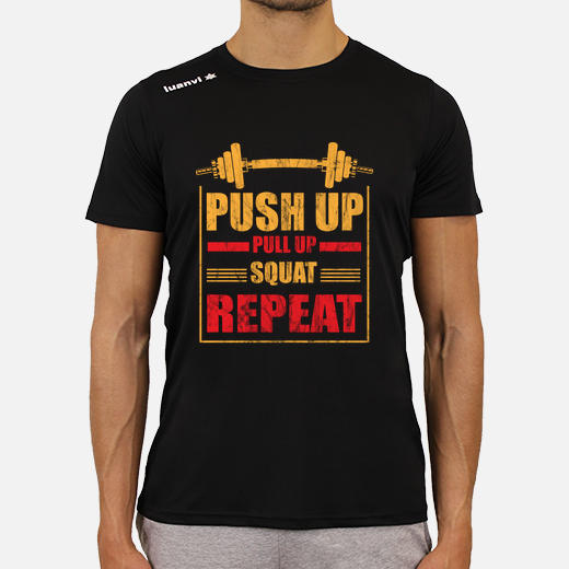 push up pull up squat repeat