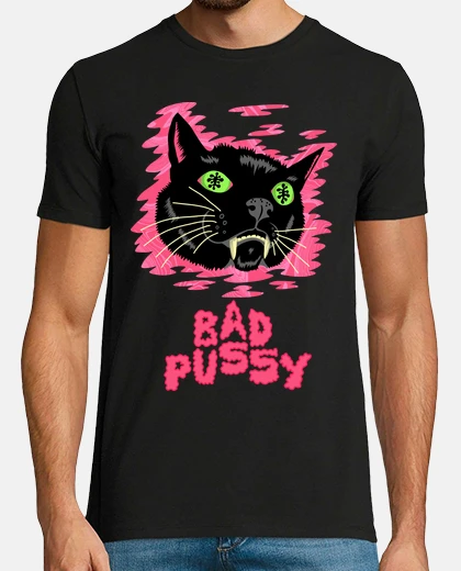 T-shirt pussy cattiva