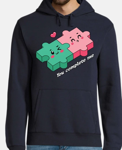 Hoodie puzzle declaration of love