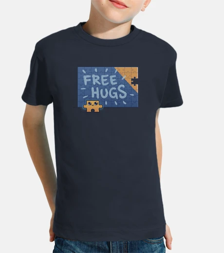 Abbigliamento puzzle di abbracci gratuito