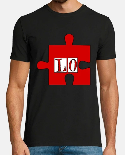 Tee-shirt puzzle l&#39; love cherche voir