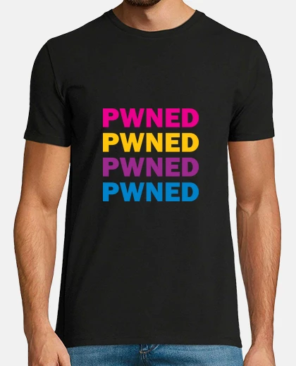 T-shirt pwned / gioco gamer disadattato