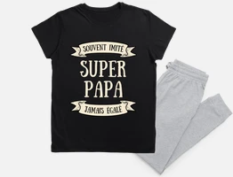 Pyjama super papa sale