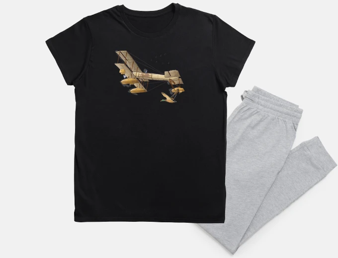 Pyjama pyjama avion voisincanard