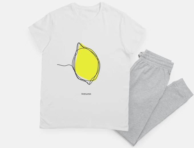 Pyjama pyjama citron