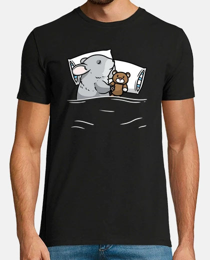 Tee-shirt pyjama de sieste au chinchilla