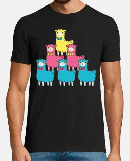 Tee-shirt pyramide flamme / pyramide maya