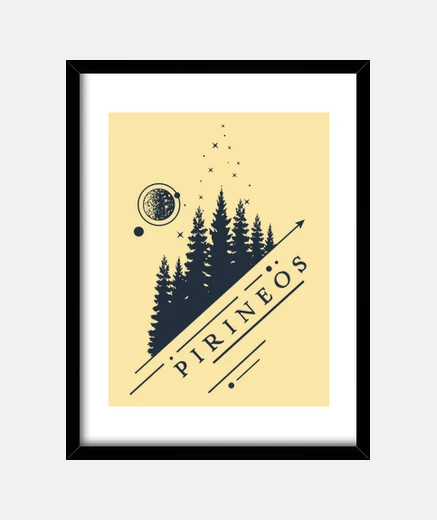 Framed Pyrenees