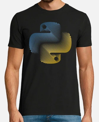 Python logo 001 t-shirt | tostadora Python logo 001 t-shirt | tostadora