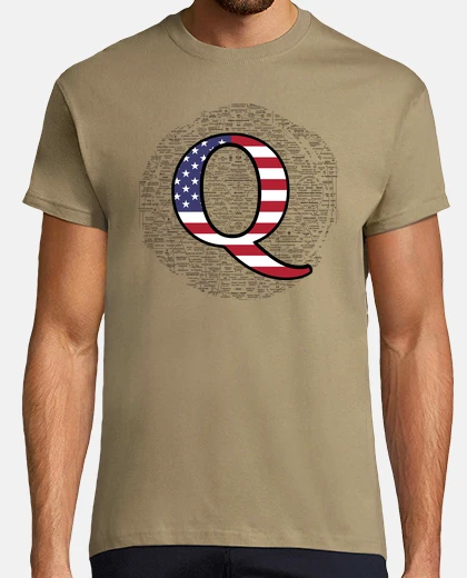 Camiseta Qanon, teoria de Q, Map