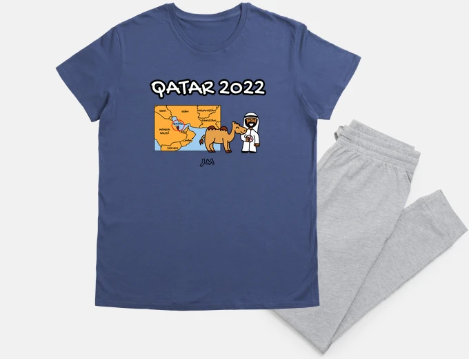 Pyjama qatar 2022 - comic world cup l