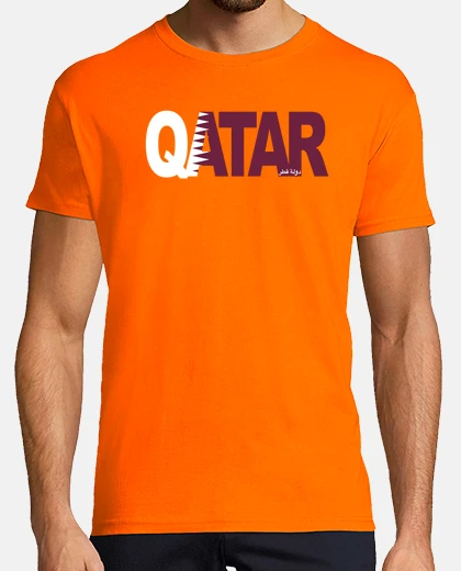 T-shirt qatar (flag)