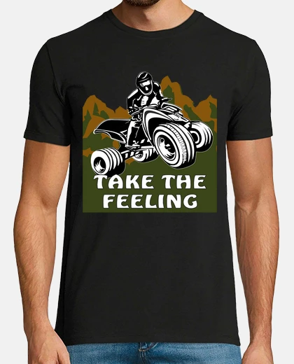 T-shirt quad prendi la sensazione