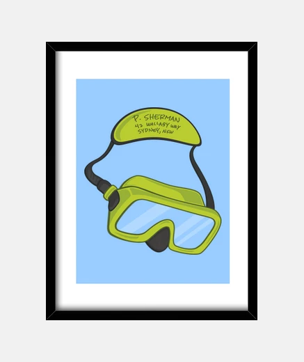 Quadro Quadro con cornice verticale 3:4 (30 x 40 cm)