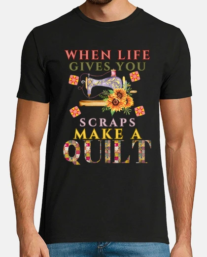 T-shirt quando la vita ti dà degli scarti fai u