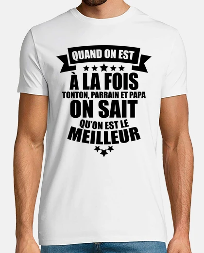 T-shirt quando siamo zio sappiamo che stiamo me