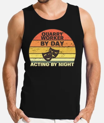 Playera quarry worker by day 3d acting by laTostadora M xico