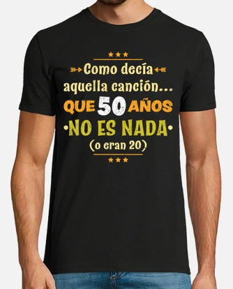 Playeras de 50 años sale