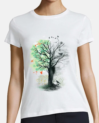 Playera que aman a la muerte del paisaje