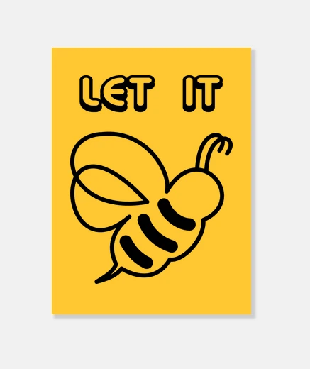 Tableau que ce soit - abeille