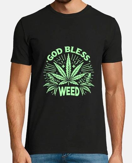 Tee-shirt Que Dieu Benisse Lherbe