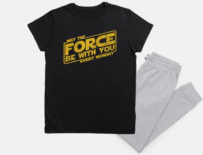 Pyjama que la force soit avec vous tous les da
