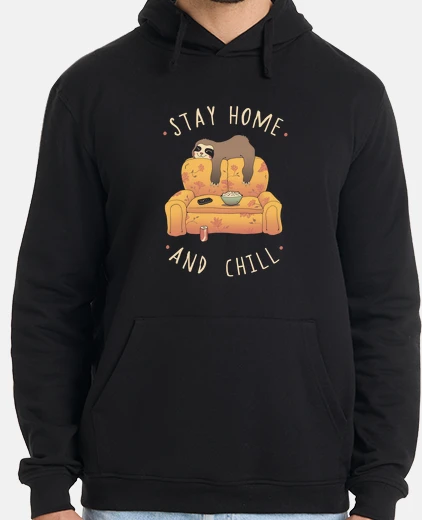 Sudadera quedarse en casa y relajarse