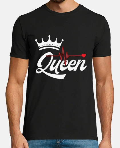 T-shirt Queen couple love