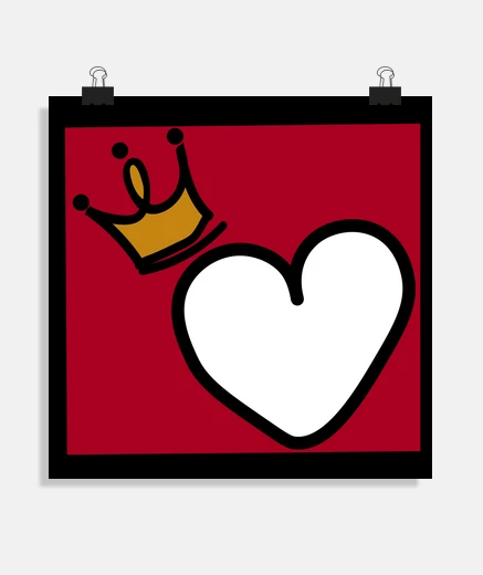 Poster Queen of Hearts