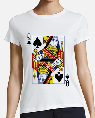 Queen of spades t shirt tostadora