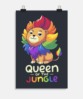 queen of the jungle lgbt pride