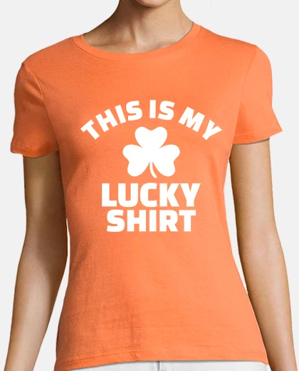 T-shirt questa è la mia maglietta fortunata