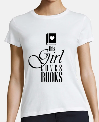 T-shirt questa ragazza ama i libri