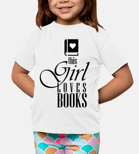 Abbigliamento questa ragazza ama i libri