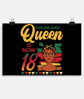 questa regina della melanina ora ha 18 