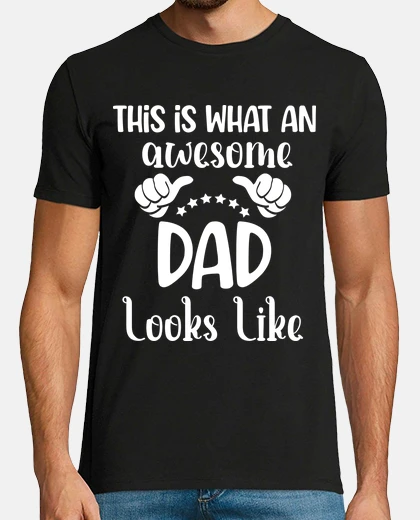 T-shirt questo è ciò che un papà fantastico ved