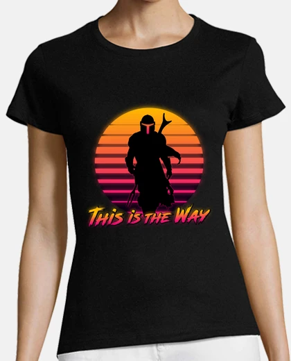 T-shirt questo è il modo - retrowave