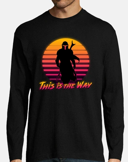 T-shirt questo è il modo - retrowave
